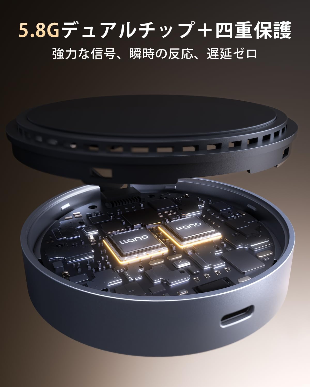 llano ワイヤレス HDMI 無線送受信機セット 4K対応 新品未使用 ケーブル不要で映像を飛ばす！LLano 【最大50m無線伝送】 送受信機